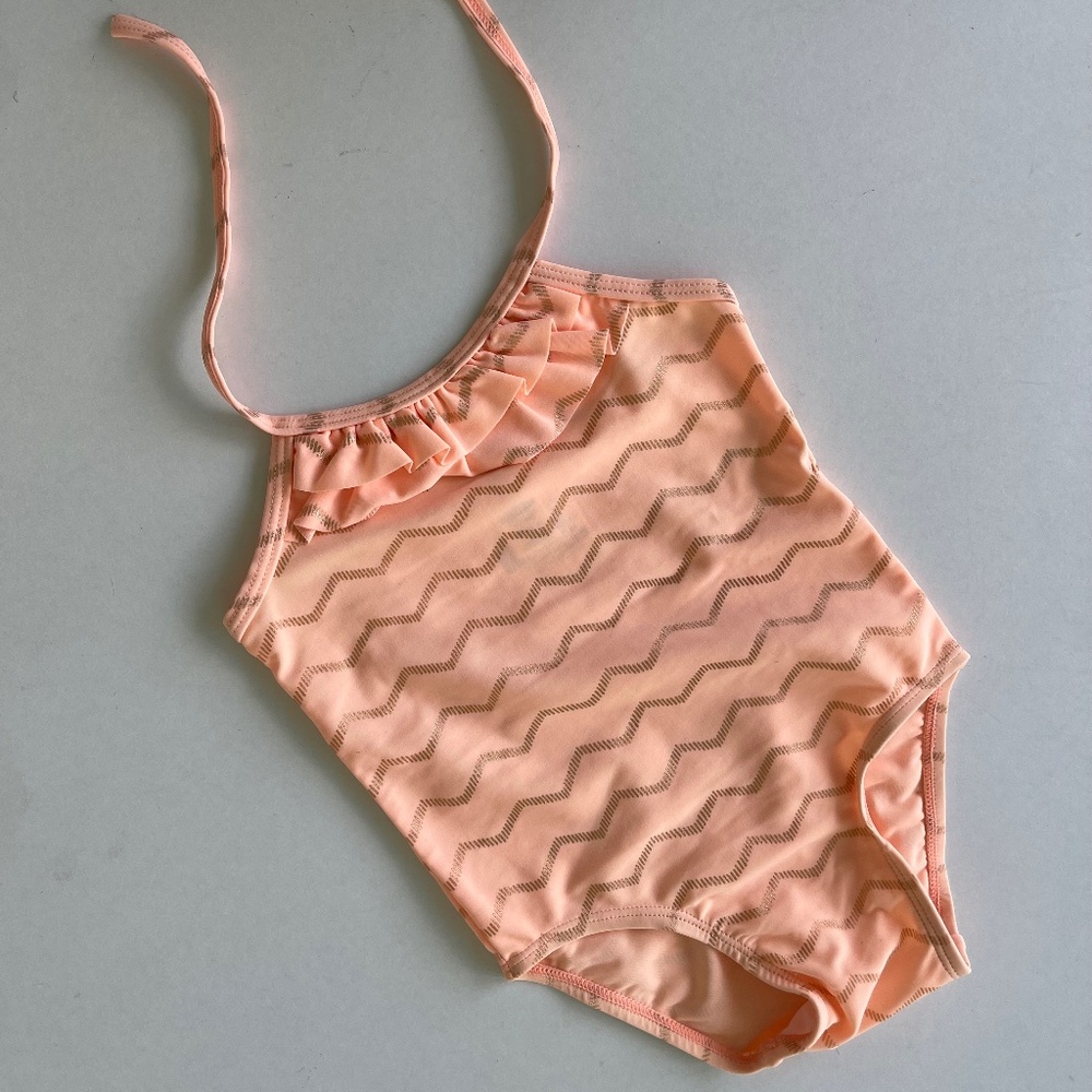 Old Navy One piece Swimsuit baby girl size 18-24 months